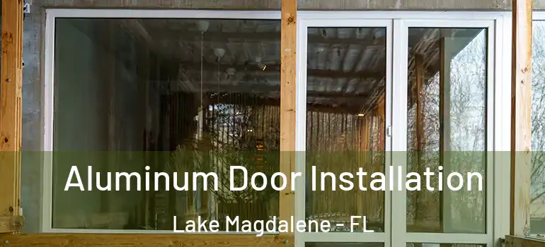  Aluminum Door Installation Lake Magdalene - FL