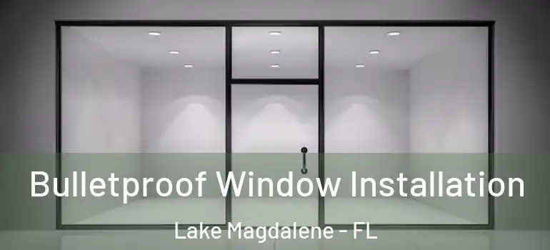  Bulletproof Window Installation Lake Magdalene - FL