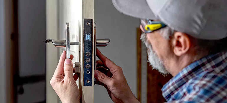 Patio Door Handle Replacement in Lake Magdalene, FL