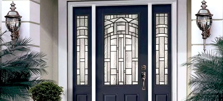 Stained Glass Door Panels in Lake Magdalene, FL