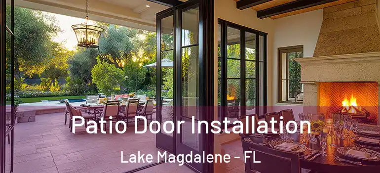  Patio Door Installation Lake Magdalene - FL