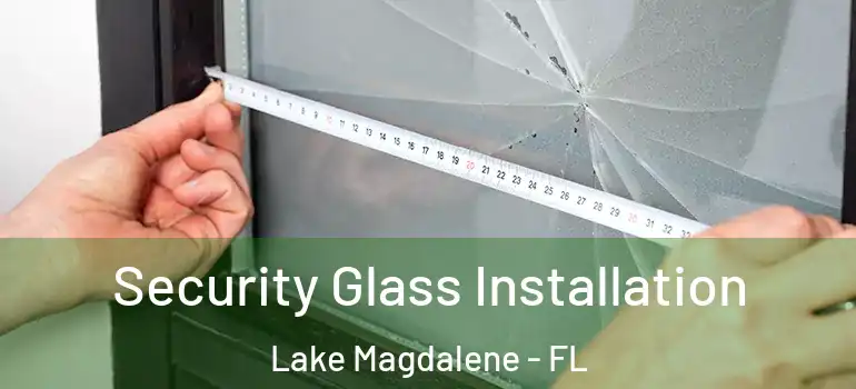 Security Glass Installation Lake Magdalene - FL