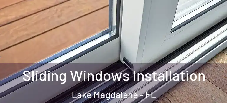  Sliding Windows Installation Lake Magdalene - FL