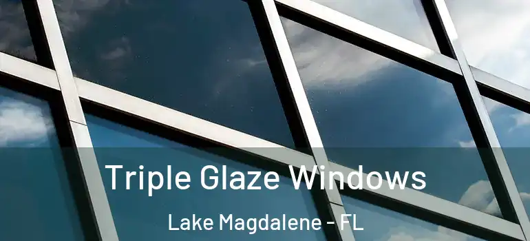  Triple Glaze Windows Lake Magdalene - FL