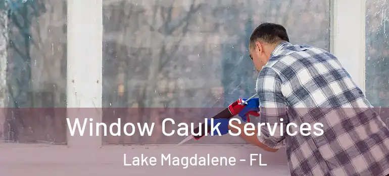 Window Caulk Services Lake Magdalene - FL